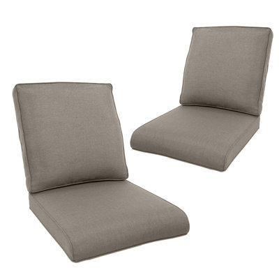 Allo Pillow And Cushion Set Deep Seat Indoor/Outdoor Water-Resistant- 25" X 22" X 4"