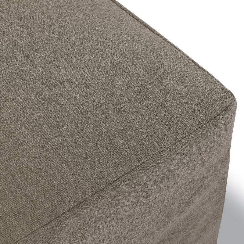 Laskin Outdoor Teak Ottoman
