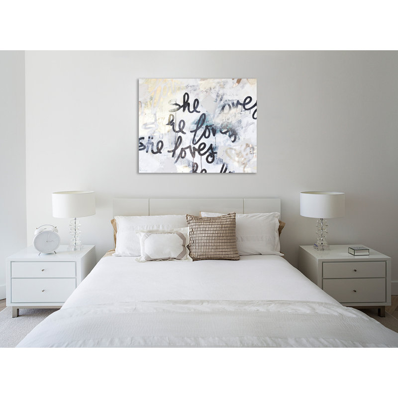 «Crazy Love», toile tendue par Kent Youngstrom, H 32 po x l 40 po x P 1,5 po