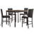 Mizell Metal Base Dining Table-816143055