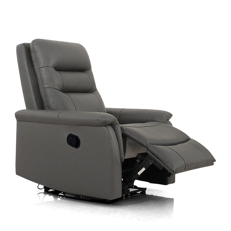 Hokku Designs Jerelle Faux Leather Recliner