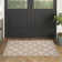 Adianey Red Barrel Studio Easy Care Trellis Brown/Beige Indoor/Outdoor Area Rug