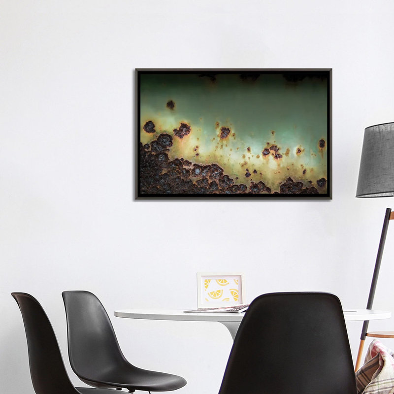 Oxydé - reproduction d'art murale - toile encadrée, 40" x 26", Framed Canvas, Grey