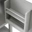 Meuble-lavabo de 20 po avec lavabo, armoire de salle de bain avec porte à fermeture douce, support de rangement et tablette ouverte-1257902409