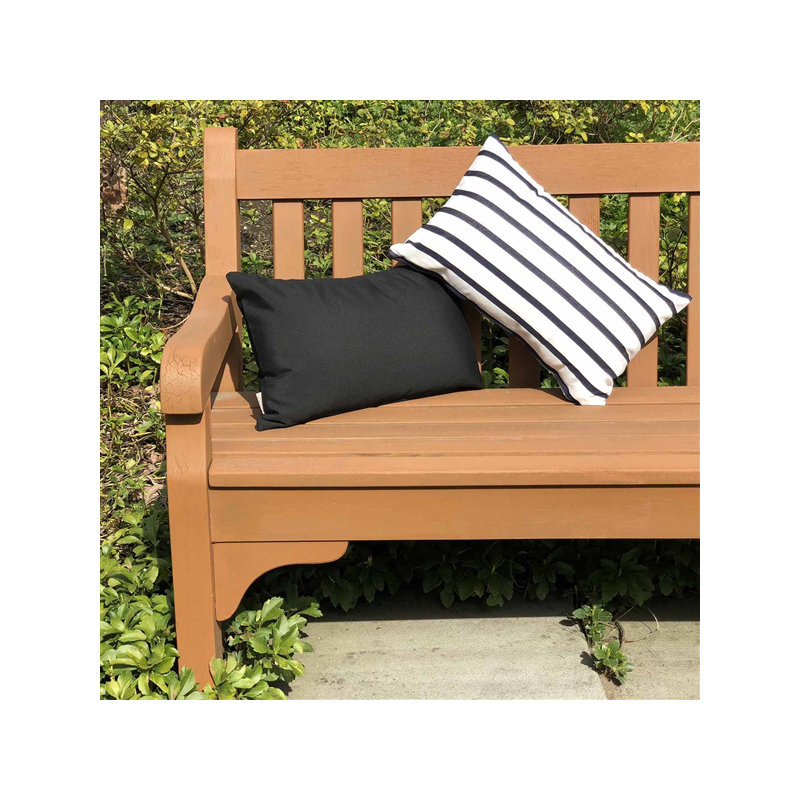 Housse de coussin lombaire et insert en polyester Sunbrella