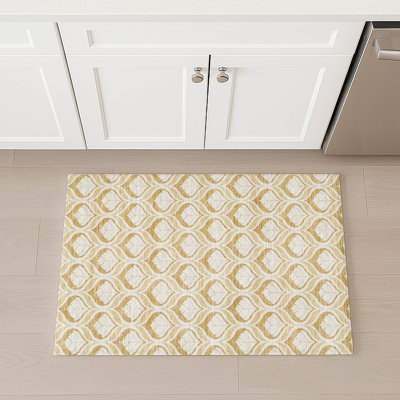 Machine Washable Indoor/Outdoor Juliet ACN2379 Geometric Rug