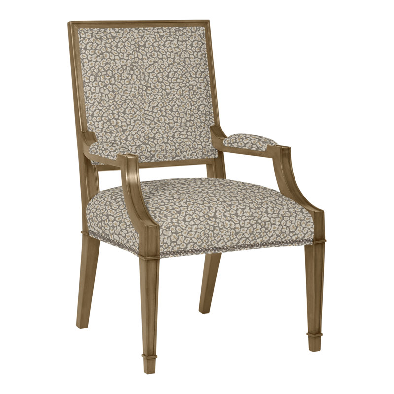 Michael Weiss Leighton Arm Chair, Hampton, Kennelly Snow, Yes