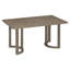 Ensemble de table de salle à manger 7 pièces avec 6 chaises rembourrées-1031172455