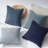 Striped Corduroy Pillow Cover Square Modern Gradient Pillow Cases for Sofa,  Decorative Cushion Cover-843746520-836841005