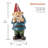 Nyla Gnome Statue with Hand Behind His Back-74339715