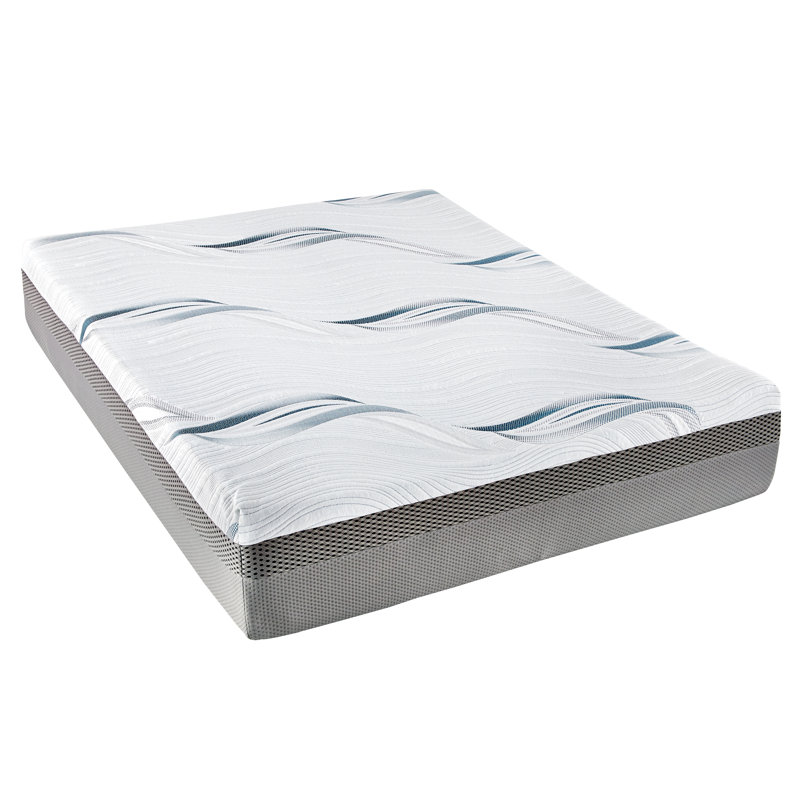 12'' Medium = Side, Back & Stomach Sleepers Gel Memory Foam Mattress, King