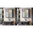 Versatile Bathroom Mirror Cabinet with Advanced Features for Space Optimization