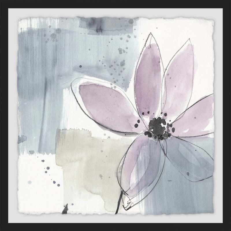 " Purple In Full Bloom ", 32" H x 32" W x 1.5" D