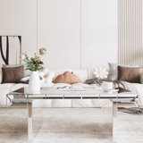 Rectangular Mirror Coffee Table