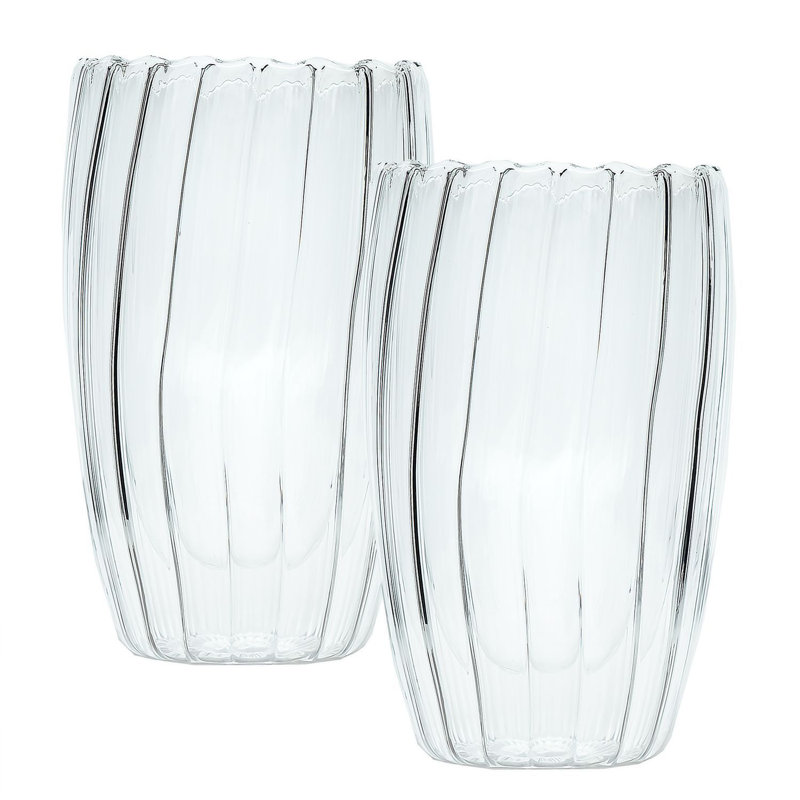 350ml Double Wall Glass, 2