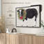 Fêtes "Noël à la ferme III - Vache avec couronne"-100705596