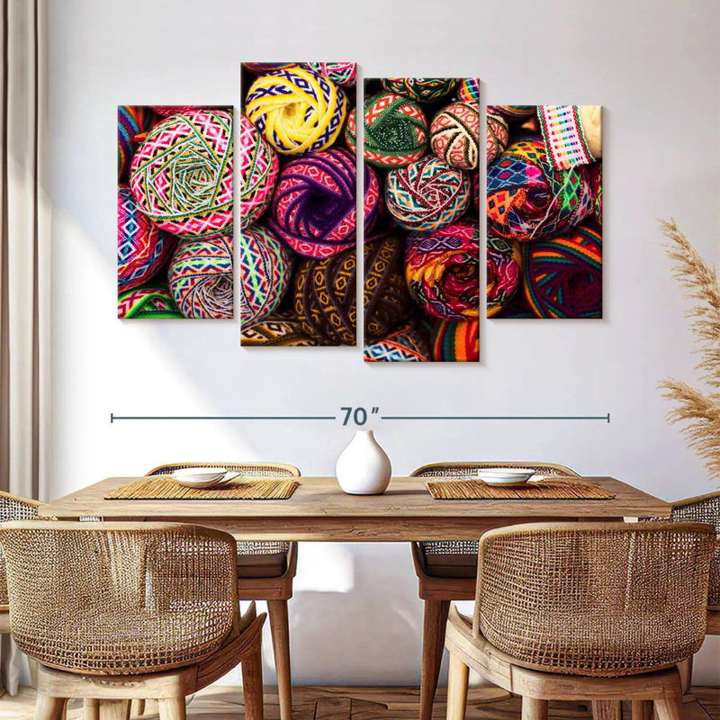 Senne Creative Peruvian Laces, 42"H x 68"W