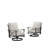 Woodhill Swivel Aluminum Outdoor Lounge Chair