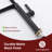 SUMERAIN Lead Free  Pull Down Kitchen Faucet with Dual Mode and Magnetic Docking-114392381