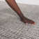 Tissé à la main Gadi recyclé P.E.T. Tapis géométrique intérieur / extérieur