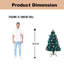 Lighted Artificial Christmas Tree-1818475283