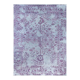 Overdyed One-of-a-Kind 9' 1" X 12' 1" Hand Knotted Area Rug