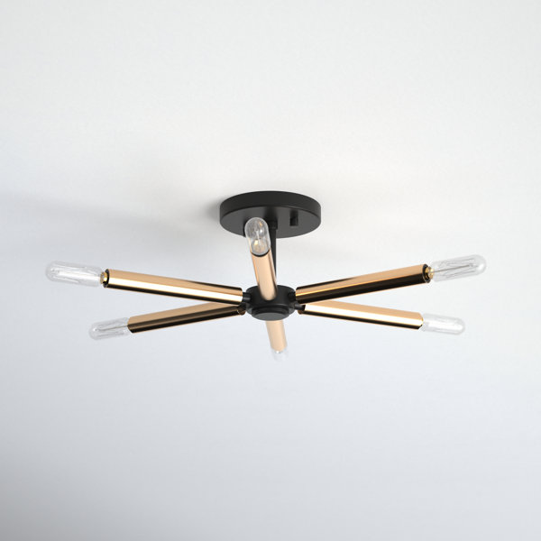 Nashville 6 Light Semi Flush Mount & Reviews | AllModern