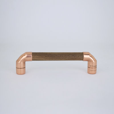Copper Pull With Walnut
