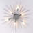 Freja 6 - Light 23.6" Dimmable Sputnik Flush Mount-1512117006