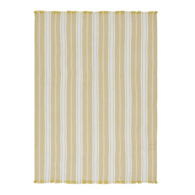 Laura Ashley Striped Machine Woven Blanket