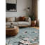 Tapis gris lavable à la machine-1930294481