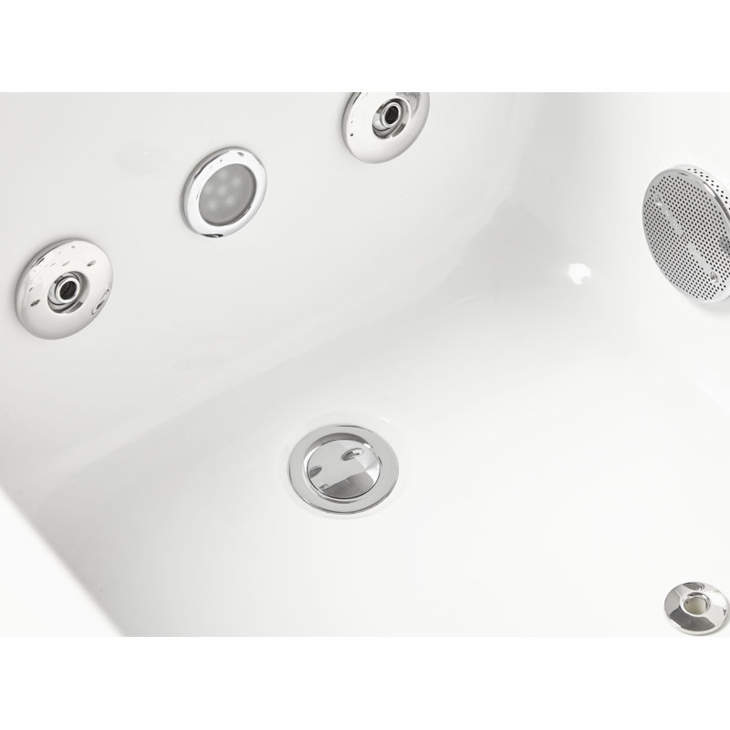Baignoire tourbillon autoportante 71 "x 32"