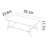 Modern simple double-layer coffee table-110429745