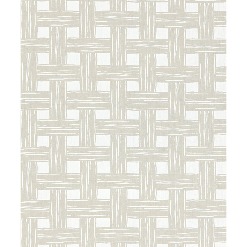 Endless Summer Bamboo Lattice Fabric, Sand