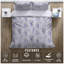 Botanical Duvet Cover Set with Pillowcases - Yarn Polycotton Bedding - Single Double King-51700449
