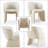 Upholstered Accent Chair - Dining Chair For Dining Room, Kitchen, & Living Room --1571742681-1571742680