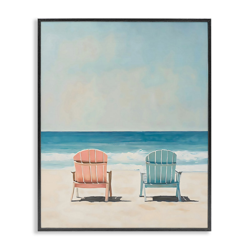 «His And Hers Relaxation», estampe numérique, design par LSR Design Studio, H 14 po x l 11 po, Giclée encadrée noir minuit