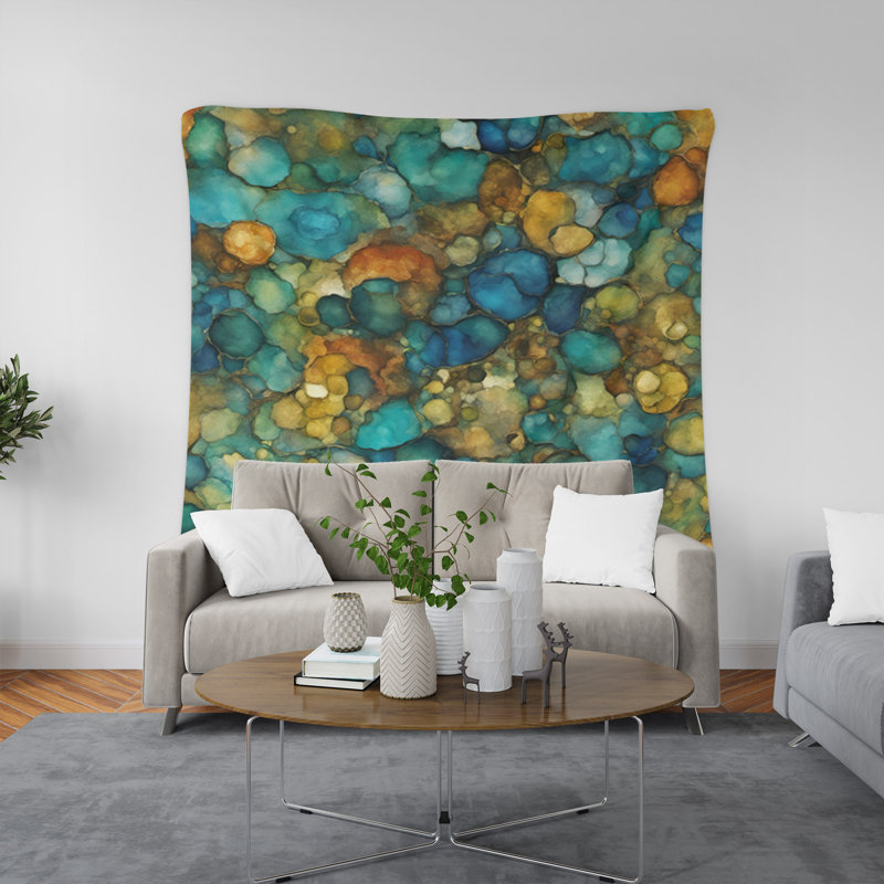 Tapisserie murale, H 80 po x l 68 po