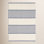 La Mirada Navy Hand-Woven Striped Cotton Rug