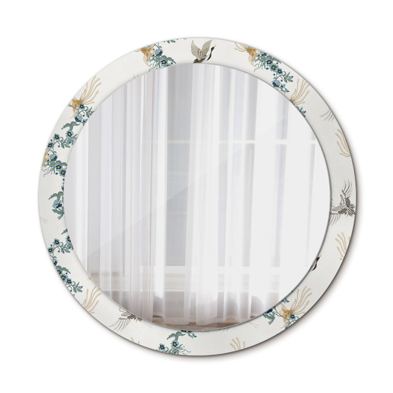 Huldar Glass Flat Wall Mirror