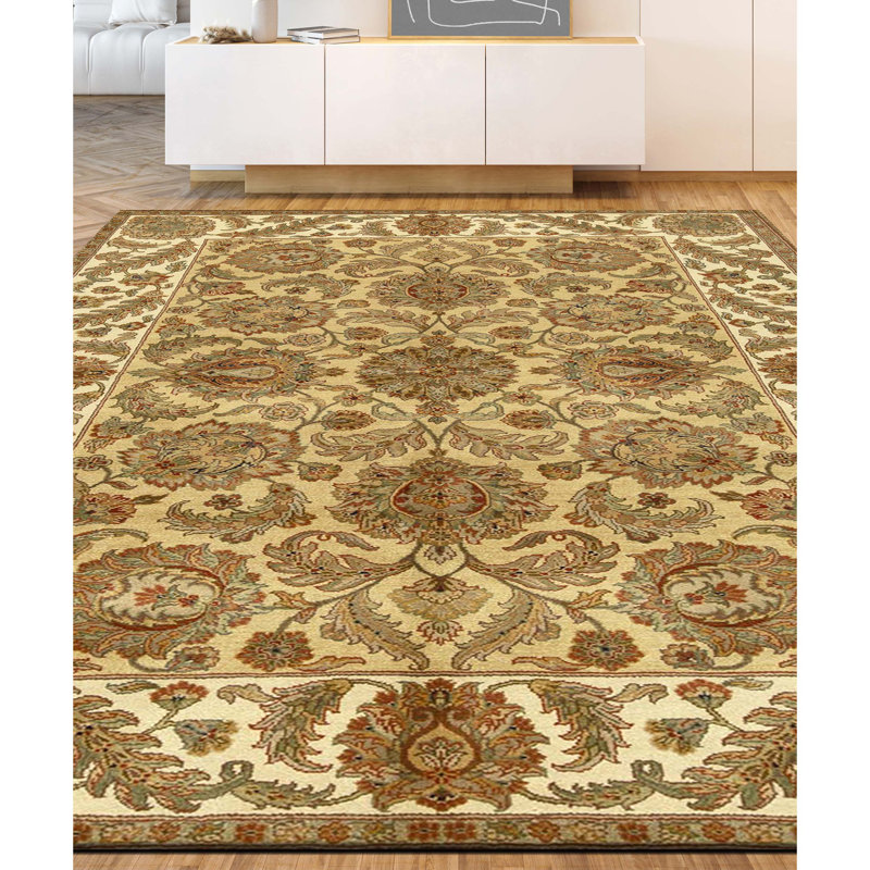 Handmade Wool Oriental Area Rug