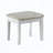 Contemporary Style Vanity Set with LED Mirror, Storage Drawers and Stool