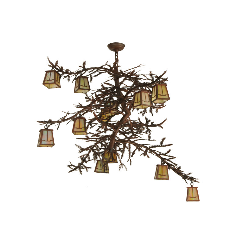 Adaline 12 - Light Dimmable Tiered Chandelier