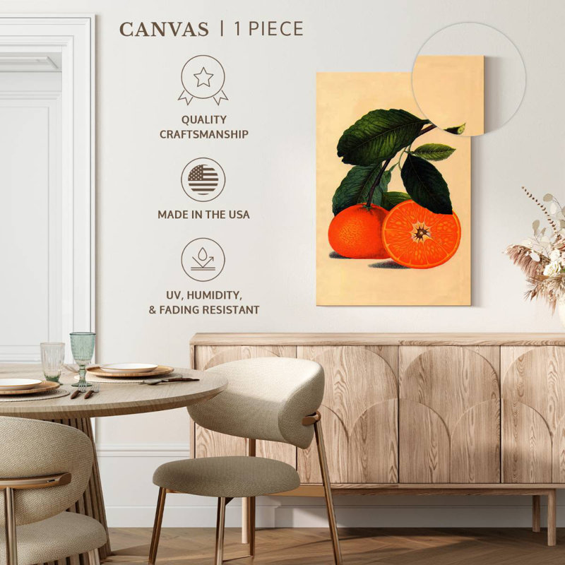 Yarlin Satsuma Orange 1887, 45" H x 30" W