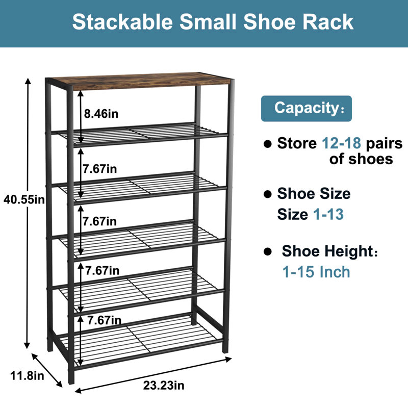15 Pair Storage Rack