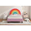 Lit plateforme tapissier Rainbow Design