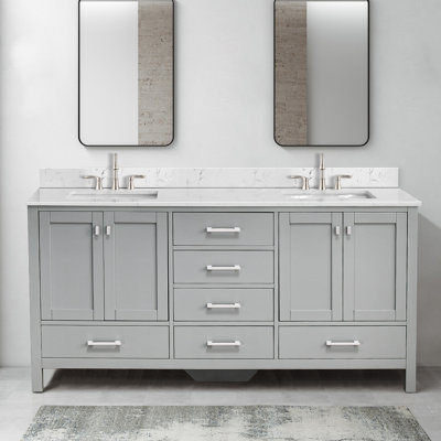 72 Inch Bathroom Vanity With Double Sinks