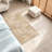 Brown Marble Rustic Abstract Antique Architecture Backdrop Bathroom Building Machine Washable Indoor Area Rug