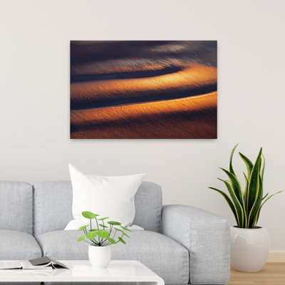 Cannon Beach, Oregon, Usa Abstract Contemporary Beach Landscape Wall Art