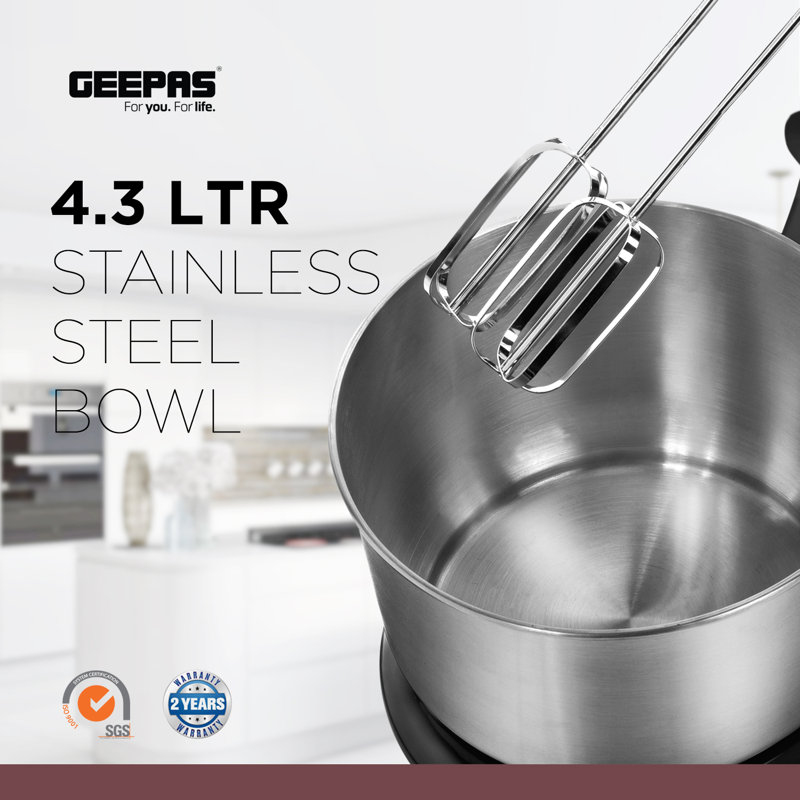 Geepas 5 Speed 4.3L Stand Mixer